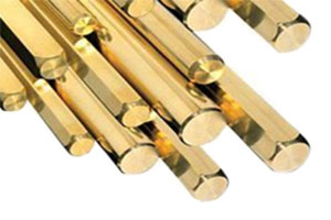 Solid Brass Hexagon Rods A/F: 12mm-30mm Hex Brass Bars Stick